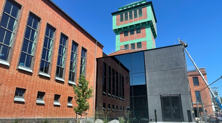 Eingangsbereich des Museums KohleWelt in Oelsnitz im Erzgebirge